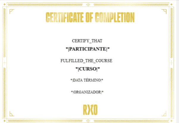 Certificado Premium Manual do Bruxo